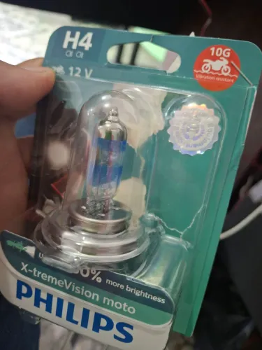 Lâmpada original philips +130%