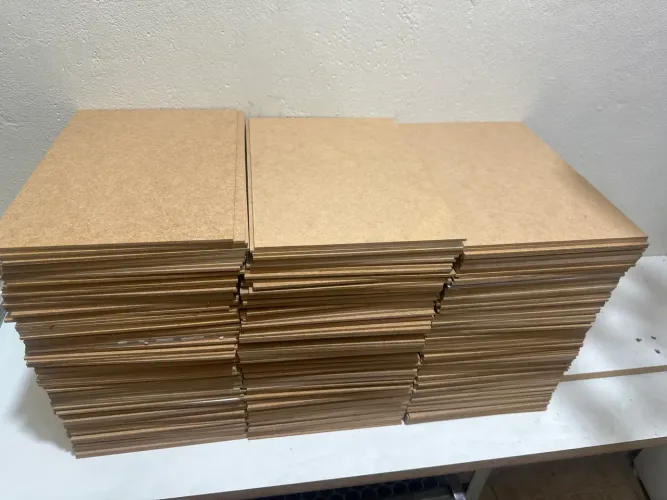 Mdf 3mm 20x30 para fazer quadros decorativos