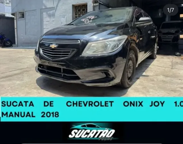 Sucata Chevrolet Onix Joy 1.0 Manual 2018 - Peças Originais Disponíveis