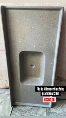 Vendo Pia de Mármore Sintético Granitada