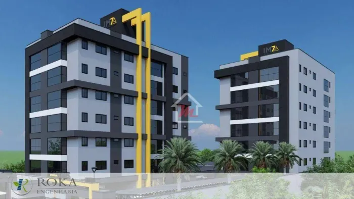 Apartamento com 2 dormitórios à venda, 64 m² por R$ 390.000,00 - Nações - Indaial/SC