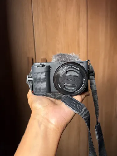 Camêra sony zve-10 / flash godox mini