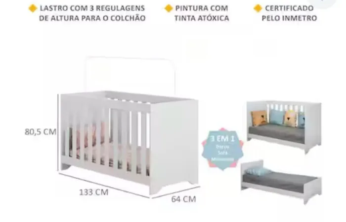 Berço/cama infantil