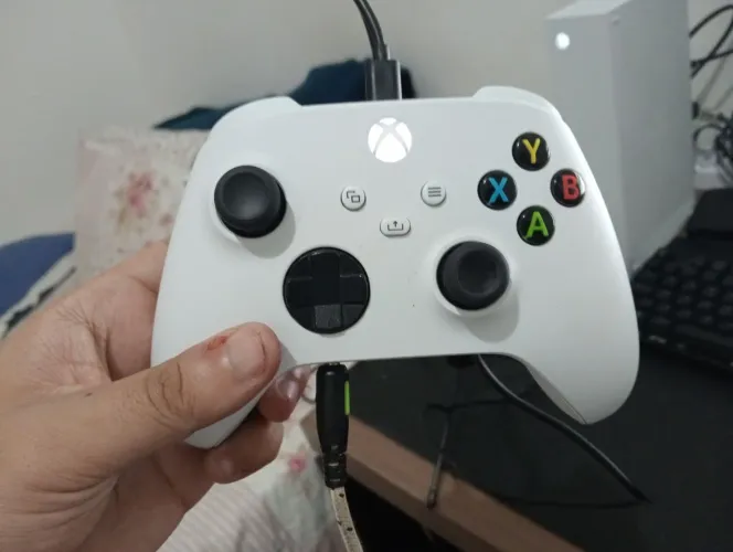CONTROLE DE XBOX SERIES S|X ORIGINAL TROCO OU VENDO
