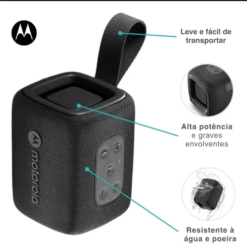Caixinha de som Motorola Original 