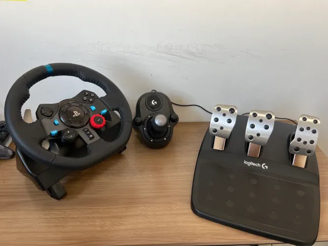 Volante Pc/Ps COMPLETO