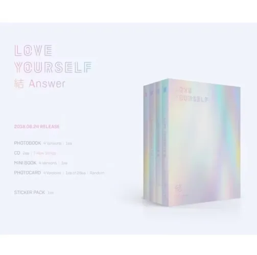 BTS Album - Love Yourself Answer Ver. F (lacrado)