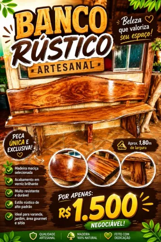 Móveis artesanal 