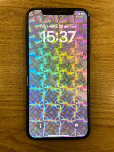 Iphone X  Armazenamento 256GB  Bateria capacidade máxima 8O%