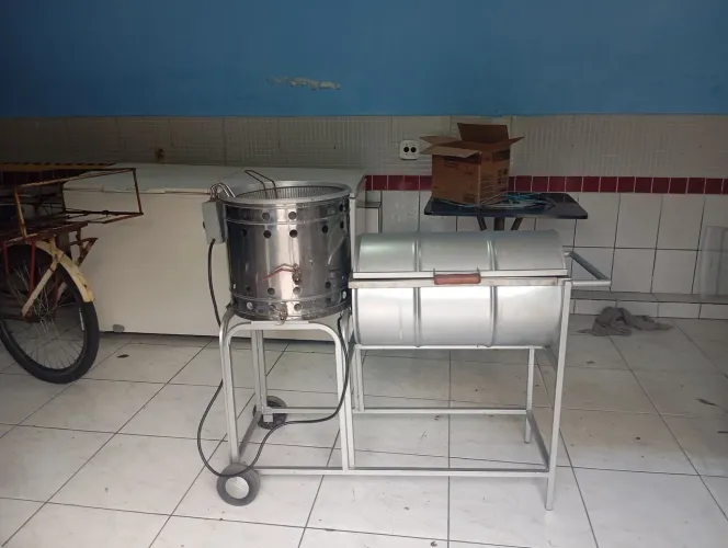 Fritadeira elétrica água e óleo 220v