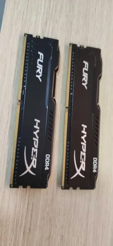 Memória Hyperx 8gb(2x4) Ddr4 2400mhz Kingston