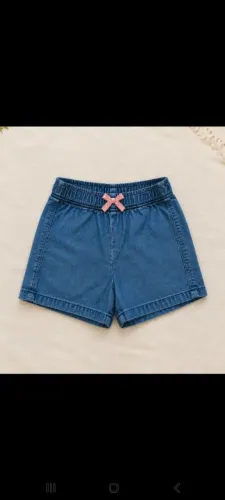 Short jeans infantil