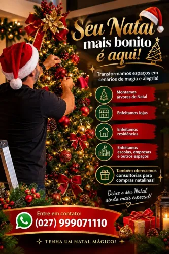 Montamos Árvore de Natal