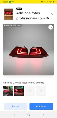 Lanternas do GOLF MMK7 Com Leds Neom