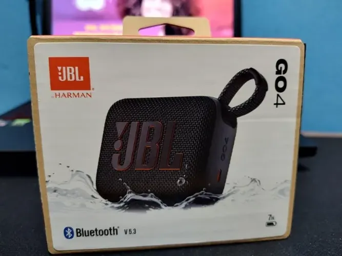 Caixa De Som Bluetooth JBL Go 4 Original - Nova / Na Caixa