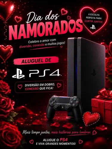 Aluguel de ps4