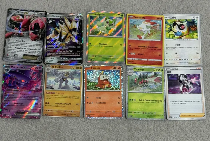 Carta Pokémon.