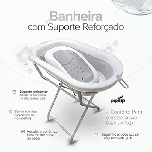 Kit Banheira Dobrável 3 em 1