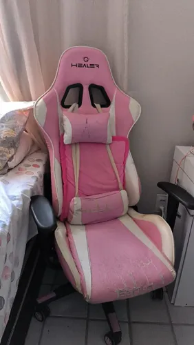 Cadeira Gamer Rosa