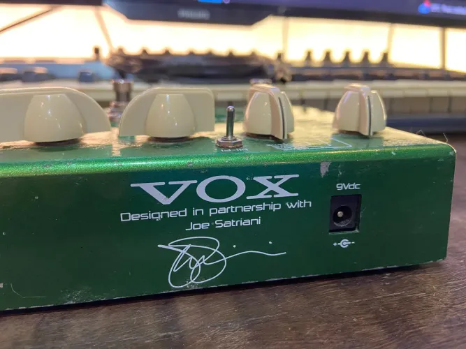 Pedal Delay Vox Time Machine Joe Satriani