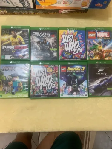 Jogos Xbox One - Forza 6, Minecraft, Gears 4, Just Dance e mais