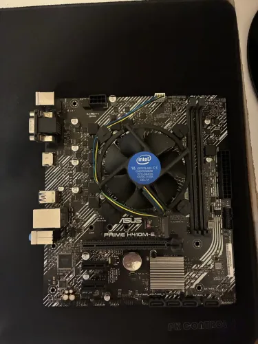 Processador Intel Core I3 10100f + Placa mãe H410M-E