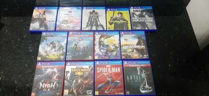 Lote Jogos PS4 Mídia Física (Ótimo Estado) - Originais / Vendo Separado