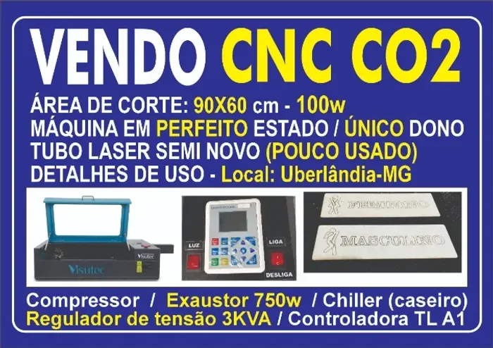 Router corte CO2