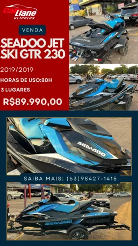 SEADOO JET SKI GTR 230 - ANO 2019 - 80 HORAS DE USO