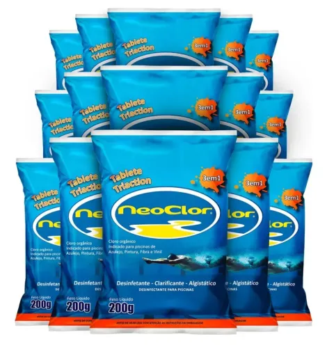 Partilha de cloro para piscina 