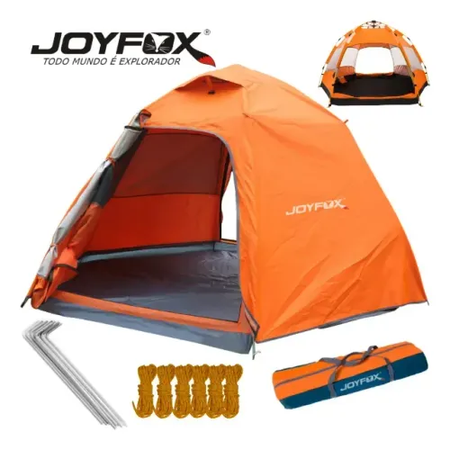 Barraca Camping Automática 4-5 Pessoas 3000mm UPF50+ 270x270 Joyfox
