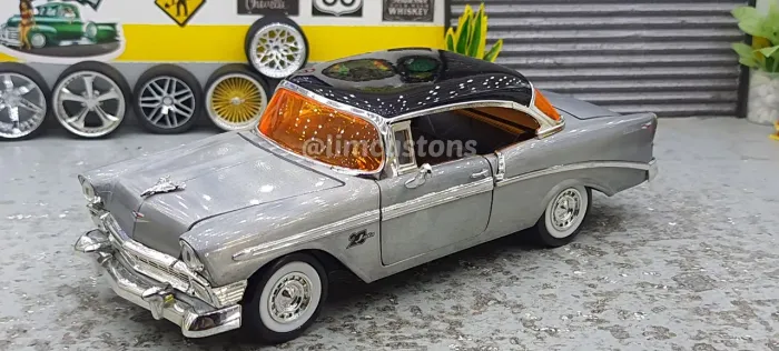 Jada toys 1:24 - Belair 1956 série 20 anos Jada toys