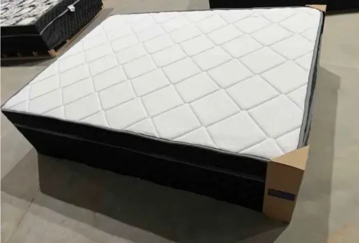 Cama box casal com molas (novo)