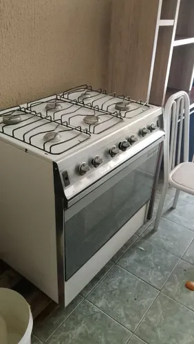 Fogão relíquia funcionando tudo 100%