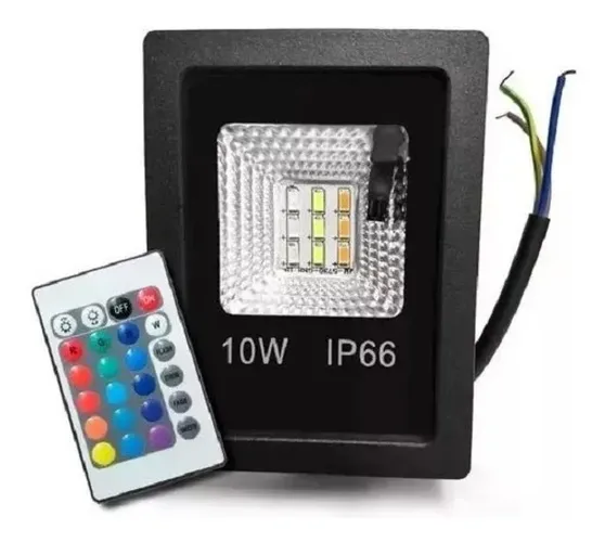 Refletor Led RGB 10w