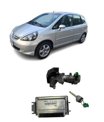 Kit chave Honda Fit 2003 2004 2005 2006 2007 2008 
