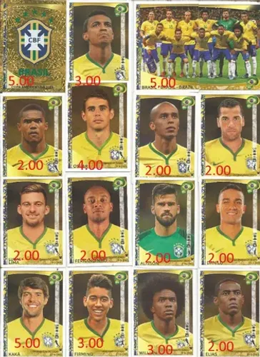 figurinhas copa america 2016 brasil