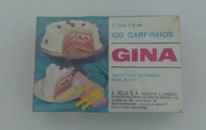 Garfo Gina Garfinho de madeira Gina embalagem original e lacrada anos 80