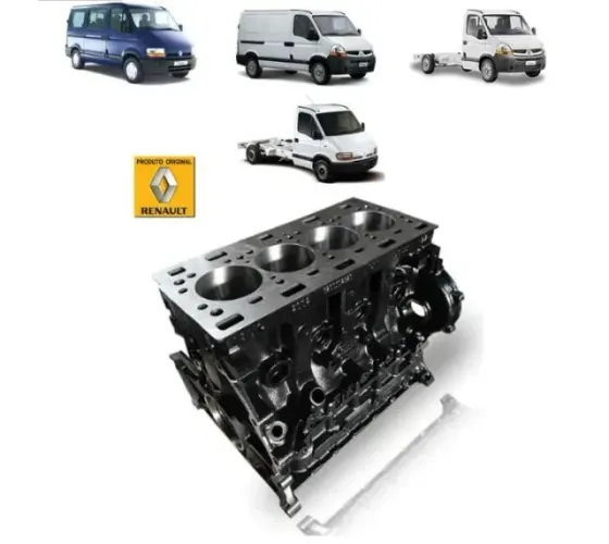 bloco do motor - master 2.5 16v 2005 a 2013