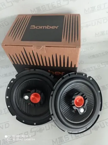 Alto falante. Bomber. 6", 50 RMS cada. Garantia. Novo. Instalado.