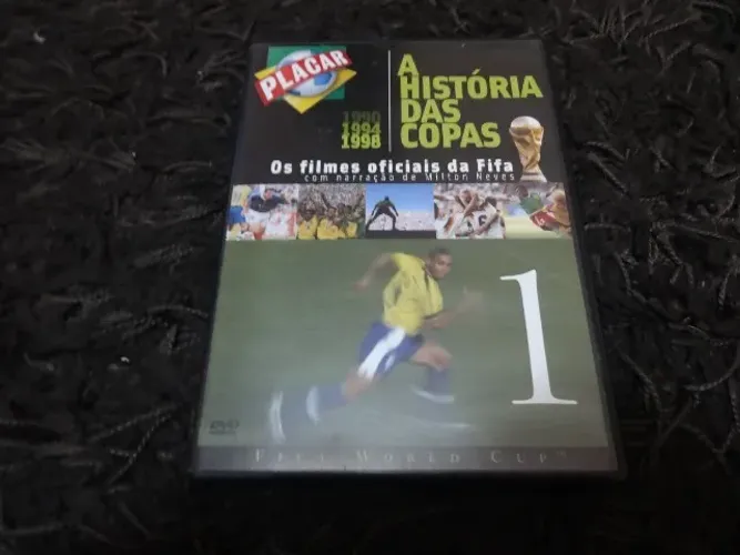 Dvd A Historia da Copas Volume 1- Testado