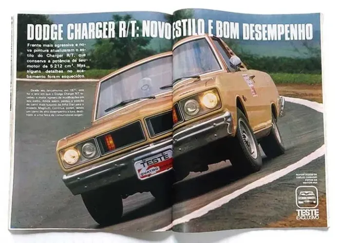 Dodge Charger RT 1979, Corcel GT, Brasília, Corcel II x Passat - Revista Quatro Rodas