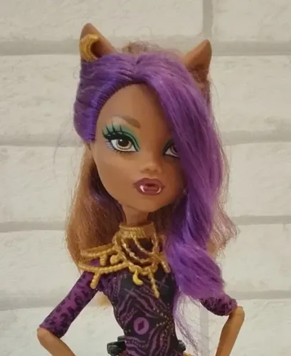 Boneca Monster High Clawdeen Wolf - Monstros, Câmera, Ação.