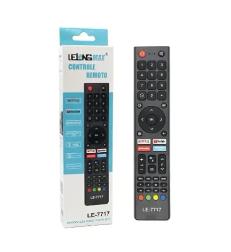 CONTROLE REMOTO PARA TV SMART PHILCO COMANDO VOZ LE-7717