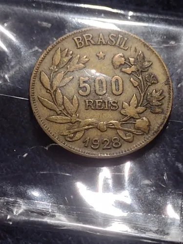 Moeda de 500 reis de 1928