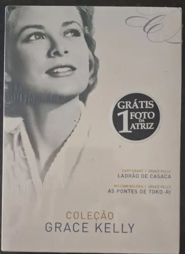 Coleção Grace Kelly lacrado- Ladrão de Casaca e As Pontes de Toko-Ri - DVDs Originais