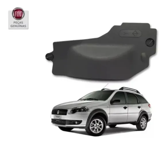 Tampa Acabamento Macaco Fiat Palio Week Adventure Nova Orig 100174788