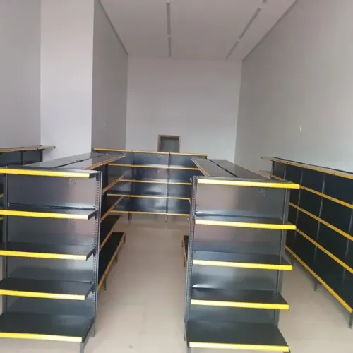 #Barra do Garças Gôndolas de parede em aço e gôndolas centrais pra supermercados 