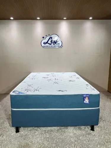 Cama Box Modelo Luxo Isofort Ouro Casal