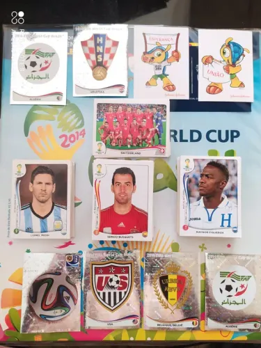 Figurinhas copa do mundo 2014 diversas